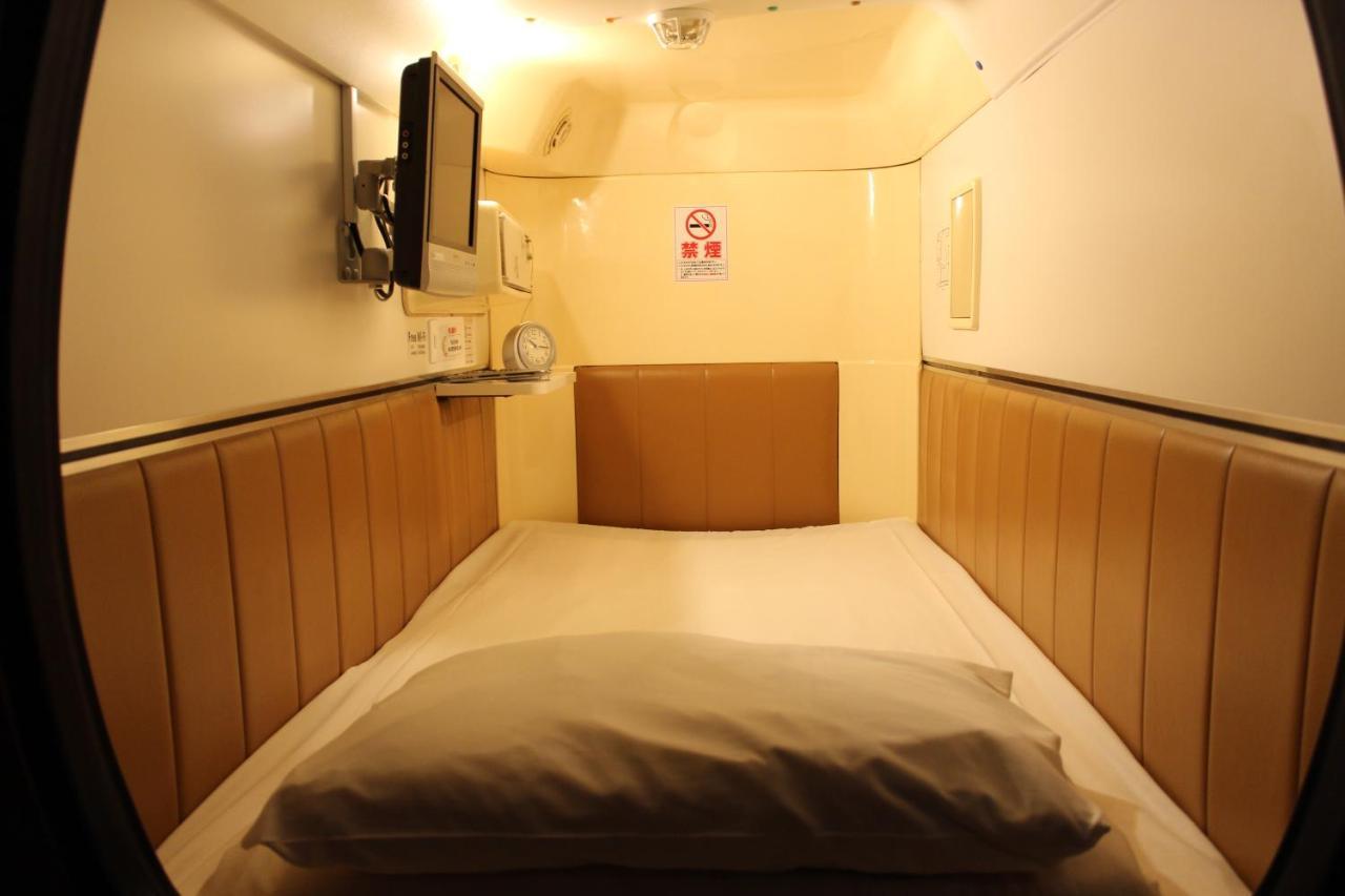Capsule And Sauna New Japan Ex Хиросима Экстерьер фото