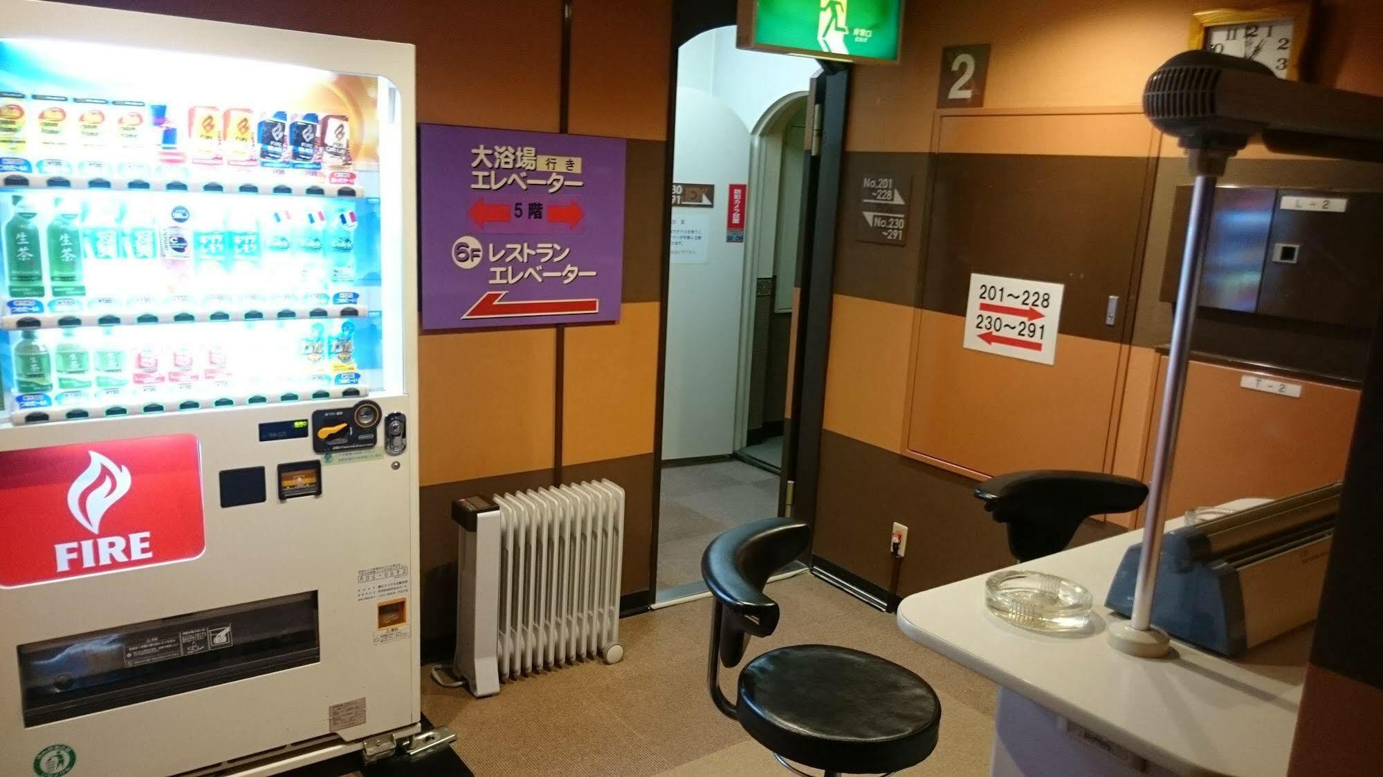 Capsule And Sauna New Japan Ex Хиросима Экстерьер фото
